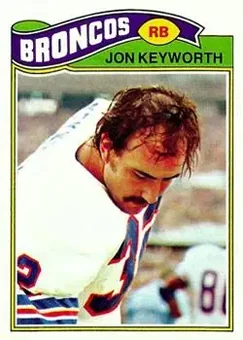 1977 Topps #66 - Jon Keyworth - Denver Broncos