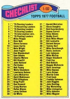 1977 Topps #67 - Card #67
