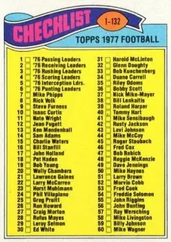 1977 Topps #67 - Card #67