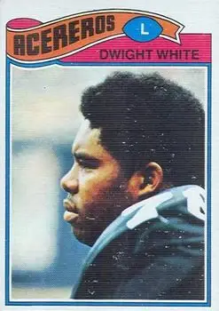 1977 Topps Mexican #75 - Dwight White - Pittsburgh Steelers