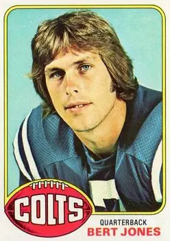 1976 Topps #525 - Bert Jones - Baltimore Colts