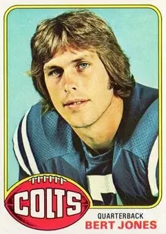 1976 Topps #525 - Bert Jones - Baltimore Colts