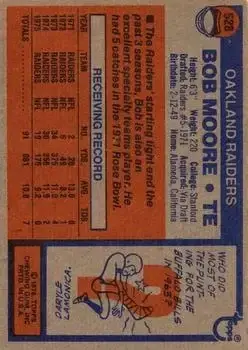 1976 Topps #528 - Bob Moore - Oakland Raiders