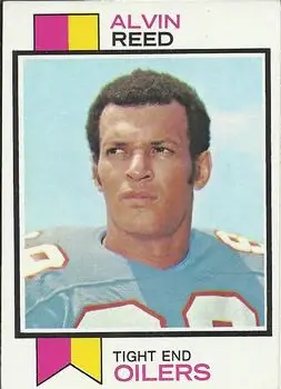 1973 Topps #506 - Alvin Reed - Houston Oilers - Front