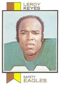 1973 Topps #508 - Leroy Keyes - Philadelphia Eagles