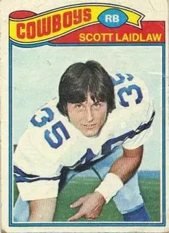 1977 Topps #76 - Scott Laidlaw - Dallas Cowboys