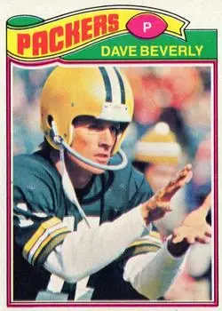 1977 Topps #78 - Dave Beverly - Green Bay Packers