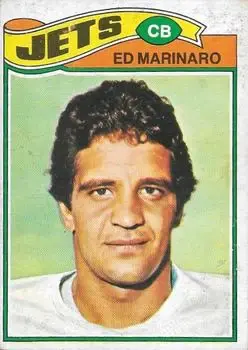 1977 Topps Mexican #87 - Ed Marinaro - New York Jets