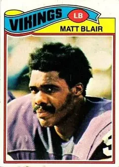 1977 Topps #84 - Matt Blair - Minnesota Vikings