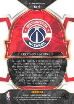 Back of Kristaps Porziņģis
