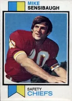 1973 Topps #528 - Mike Sensibaugh - Kansas City Chiefs