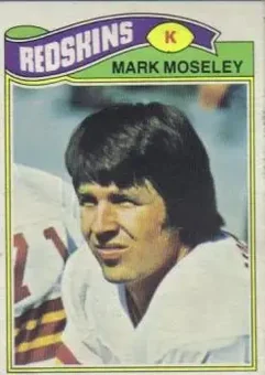1977 Topps #91 - Mark Moseley - Washington Redskins