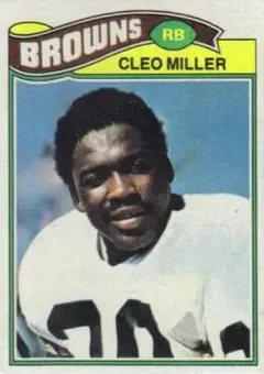 1977 Topps #92 - Cleo Miller - Cleveland Browns