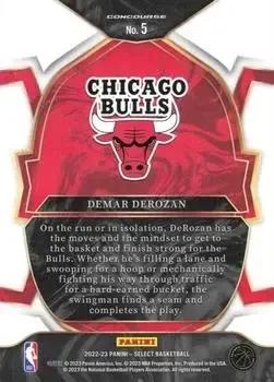 Back of DeMar DeRozan