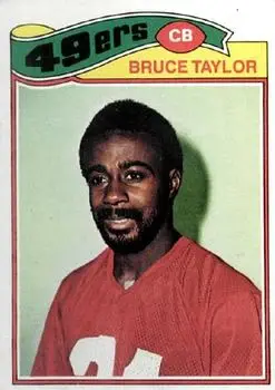 1977 Topps #94 - Bruce Taylor - San Francisco 49ers