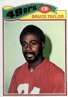 1977 Topps #94 - Bruce Taylor - San Francisco 49ers