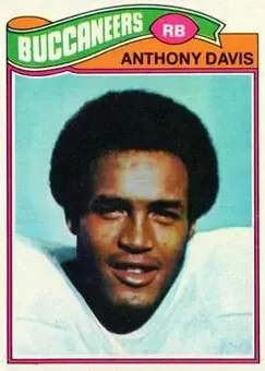 1977 Topps #96 - Anthony Davis - Tampa Bay Buccaneers