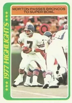 1978 Topps #2 - Craig Morton - Denver Broncos