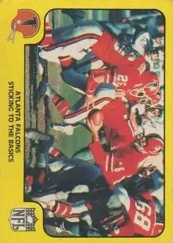 1978 Fleer Team Action #1 - Card #1 - Atlanta Falcons - Front 1978 Fleer Team Action #1 - Card #1 - Atlanta Falcons - Front