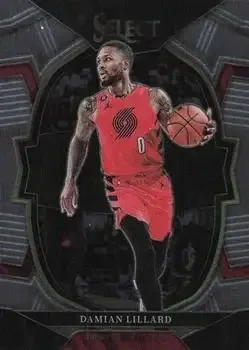2022-23 Panini Select #7 Damian Lillard