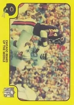 1978 Fleer Team Action #7 - Card #7 - Chicago Bears