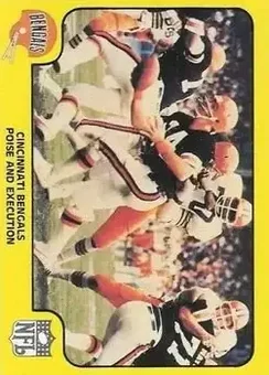 1978 Fleer Team Action #9 - Card #9 - Cincinnati Bengals