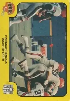 1978 Fleer Team Action #10 - Card #10 - Cincinnati Bengals - Front