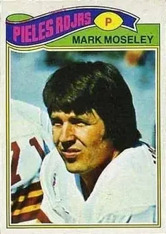 1977 Topps Mexican #91 - Mark Moseley - Washington Redskins