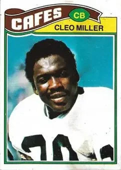 1977 Topps Mexican #92 - Cleo Miller - Cleveland Browns