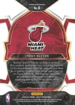 Back of Jimmy Butler