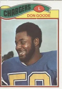 1977 Topps Mexican #97 - Don Goode - San Diego Chargers
