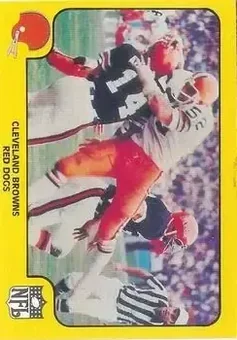 1978 Fleer Team Action #12 - Card #12 - Cleveland Browns
