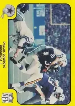 1978 Fleer Team Action #14 - Card #14 - Dallas Cowboys
