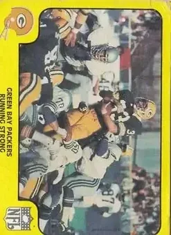 1978 Fleer Team Action #19 - Card #19 - Green Bay Packers