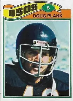 1977 Topps Mexican #101 - Doug Plank - Chicago Bears