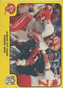 1978 Fleer Team Action #23 - Card #23 - Kansas City Chiefs