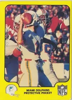 1978 Fleer Team Action #27 - Card #27 - Miami Dolphins