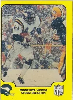 1978 Fleer Team Action #29 - Card #29 - Minnesota Vikings