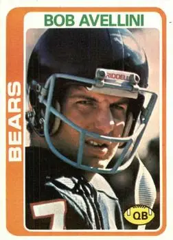 1978 Topps #15 - Bob Avellini - Chicago Bears 1978 Topps #15 - Bob Avellini - Chicago Bears