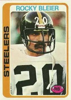 1978 Topps #19 - Rocky Bleier - Pittsburgh Steelers