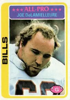 1978 Topps #20 - Joe DeLamielleure - Buffalo Bills
