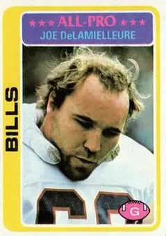 1978 Topps #20 - Joe DeLamielleure - Buffalo Bills