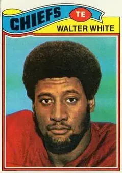 1977 Topps #107 - Walter White - Kansas City Chiefs