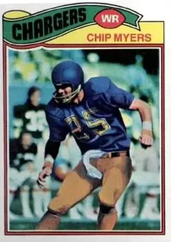 1977 Topps #109 - Chip Myers - San Diego Chargers