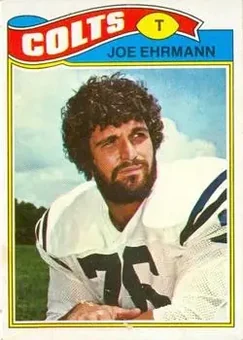 1977 Topps Mexican #111 - Joe Ehrmann - Baltimore Colts