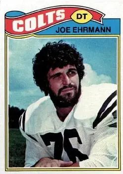 1977 Topps #111 - Joe Ehrmann - Baltimore Colts