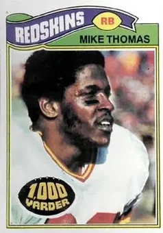 1977 Topps #115 - Mike Thomas - Washington Redskins