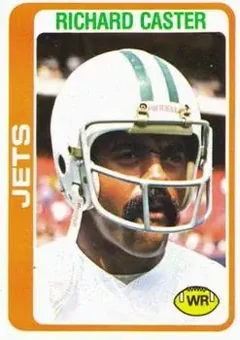 1978 Topps #21 - Richard Caster - New York Jets