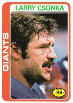 1978 Topps #25 - Larry Csonka - New York Giants