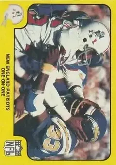 1978 Fleer Team Action #32 - Card #32 - New England Patriots